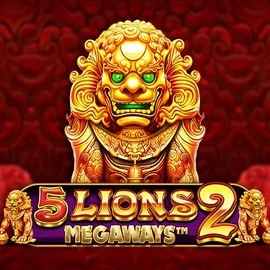 5 Lions Megaways 2 logo by Pragmatic Play Duffspin Casino