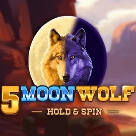 5 Moon Wolf logo – Slots by Apparat Gaming at Duffspin Casino