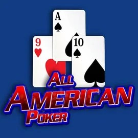 All American Poker logo by RTG (Reel Time Gaming) at Duffspin Casino