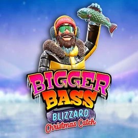Bigger Bass Blizzard Christmas Catch slot logo by Pragmatic Play at Duffspin Casino