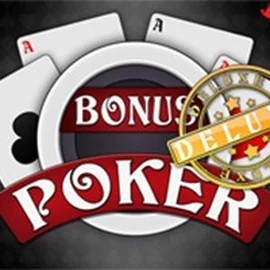 Official Table Games logo: Bonus Poker Deluxe - 3 Hands by RTG (Reel Time Gaming) at Duffspin Casino