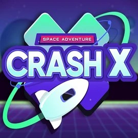 Official Casino Games logo: Crash X by Turbo Games at Duffspin Casino