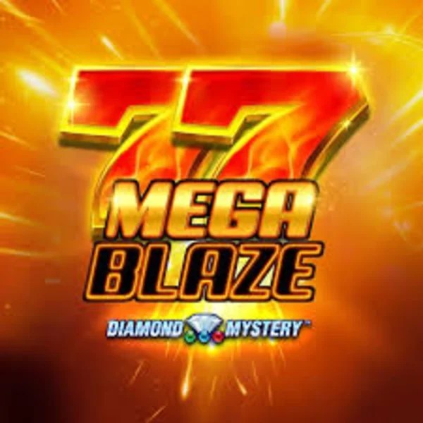 Diamond Mystery Mega Blaze by Greentube, showcased at duff-spin.eu – game logo
