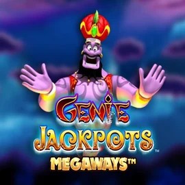 Genie Jackpots Megaways online game logo by Blueprint Gaming on duff-spin.eu