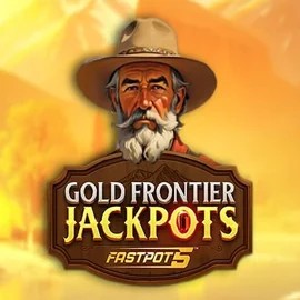 Gold Frontier Jackpots FastPot5 online game logo by Yggdrasil on duff-spin.eu