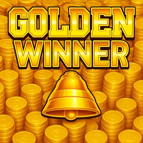 Golden Winner online game logo by Inspired Gaming on duff-spin.eu