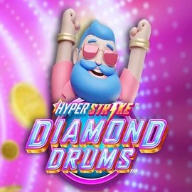 Hyper Strike Diamond Drums slot icon by Gameburger Studios, available at Duffspin Casino