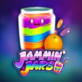 Jammin Jars online game logo by Push Gaming on duff-spin.eu