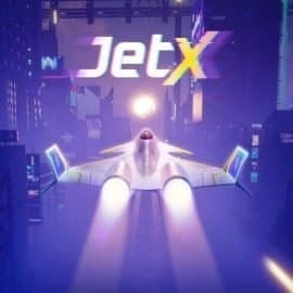Official Casino Games logo: jetX by SmartSoft at Duffspin Casino