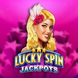 Lucky Spin Jackpots by Novomatic, showcased at duff-spin.eu – game logo