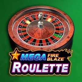 Mega Fire Blaze Roulette logo – Table Games by Playtech at Duffspin Casino
