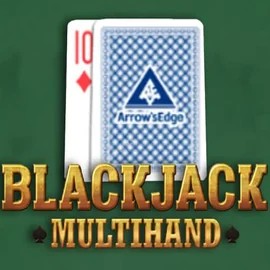 Multihand Blackjack online game logo by Pragmatic Play on duff-spin.eu