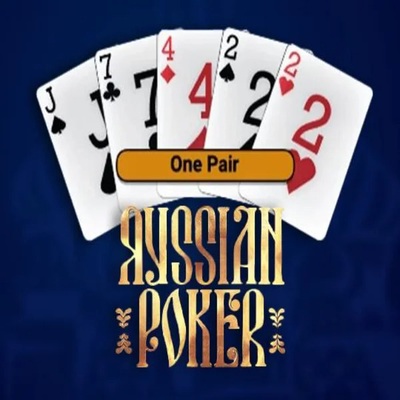 Russian Poker logo by OneTouch Games at Duffspin Casino