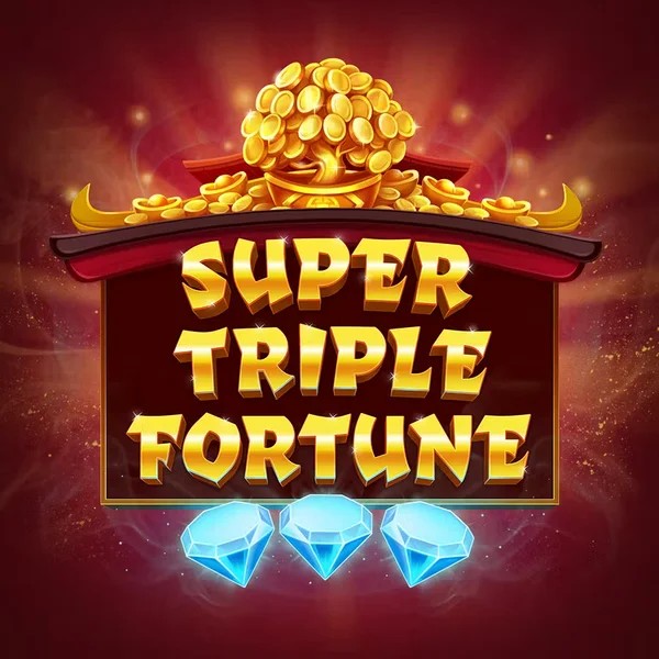 Super Triple Fortune slot visual from Greentube available on duff-spin.eu