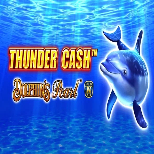 Thunder Cash Dolphins Pearl by Novomatic, showcased at duff-spin.eu – game logo