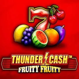 Try Thunder Cash Fruity Fruity slot by Novomatic on duff-spin.eu – logo image