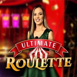 Ultimate Roulette online game logo by Ezugi on duff-spin.eu