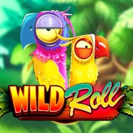Wild Roll slot logo by Playtech at Duffspin Casino
