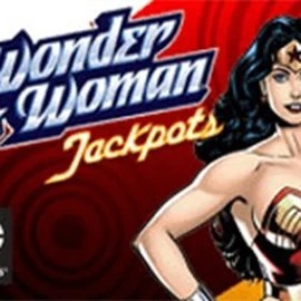 Official Jackpots logo: Wonder Woman Jackpots by Amaya at Duffspin Casino